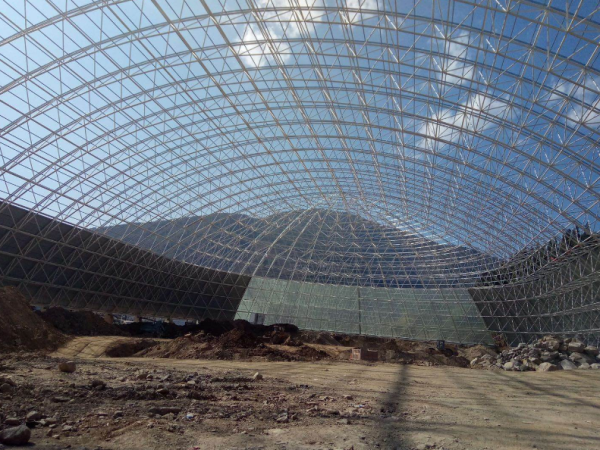 大理干煤棚网架加工案例